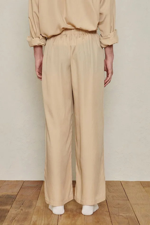 Storets Relaxed Fit Bamboo Pants Women Trousers