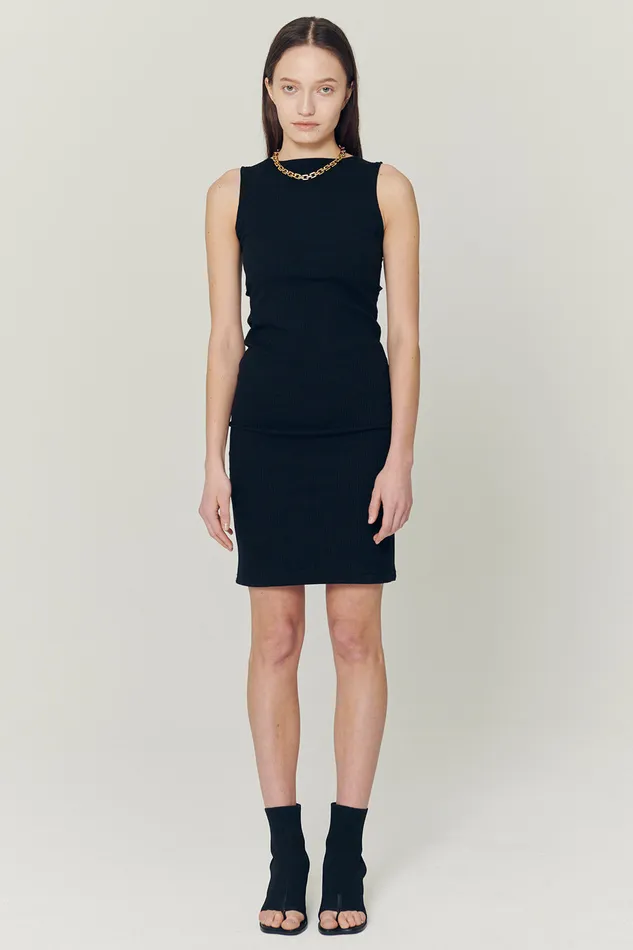 Storets Samantha Back CutOut Midi Dress Women Sweaters and Knitwears