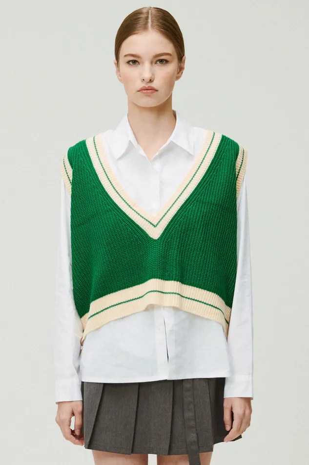 Storets Sarah Sweater Vest Women Sweaters and Knitwears