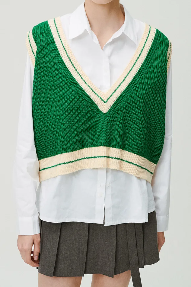 Storets Sarah Sweater Vest Women Sweaters and Knitwears