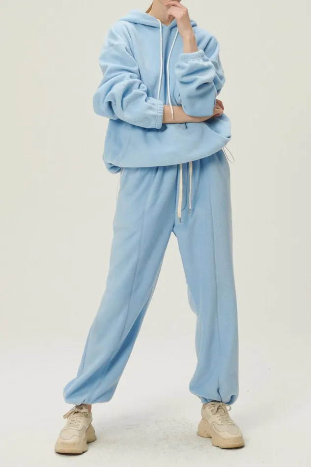 Storets Sierra Oversized Fleece Pants Women Trousers