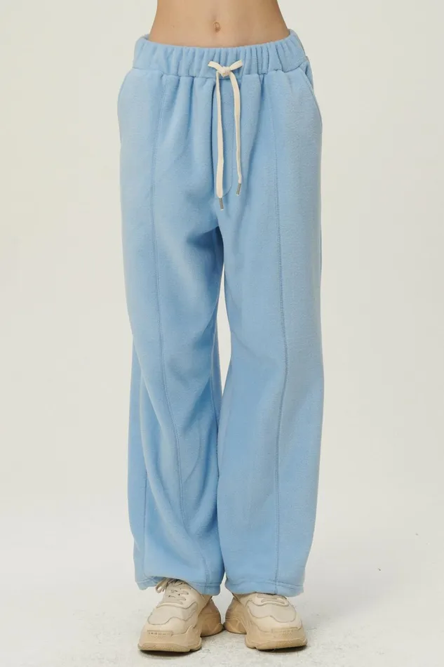 Storets Sierra Oversized Fleece Pants Women Trousers