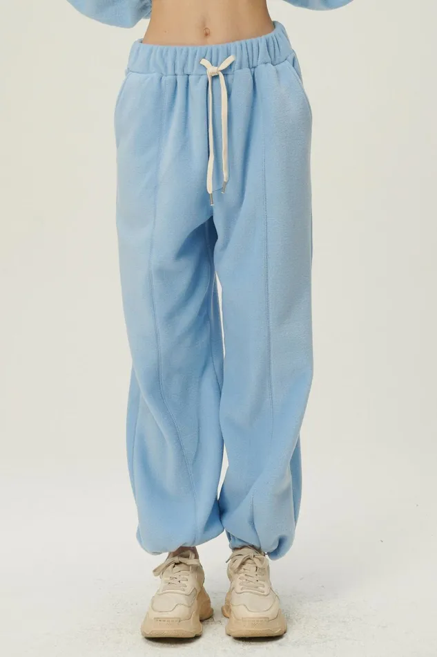 Storets Sierra Oversized Fleece Pants Women Trousers