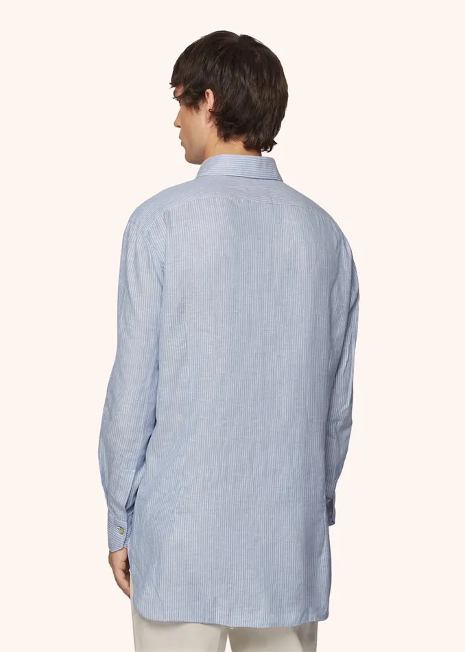 STRIPED COTTON SHIRT Men Kiton Shirts STRIPED COTTON SHIRT Men Kiton Shirts