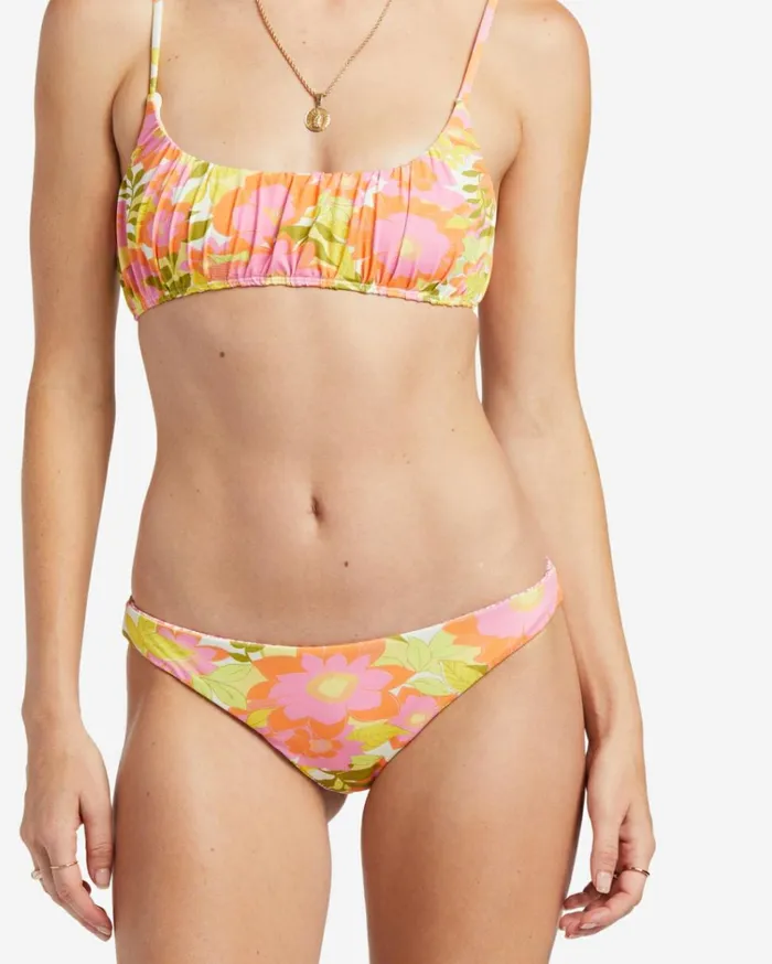 Summer Folk Reversible Skimpy Bikini Bottoms Multi Women Billabong Bikinis