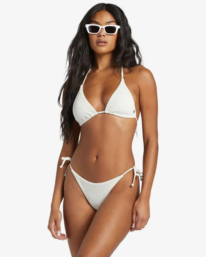 Summer High Multi Triangle Bikini Top Salt Crystal Women Billabong Bikinis