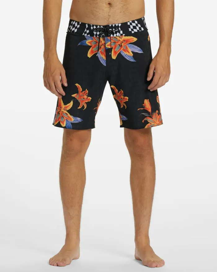 Sundays Airlite Performance 19034 Boardshorts Charcoal Men Billabong Performance Boardshorts