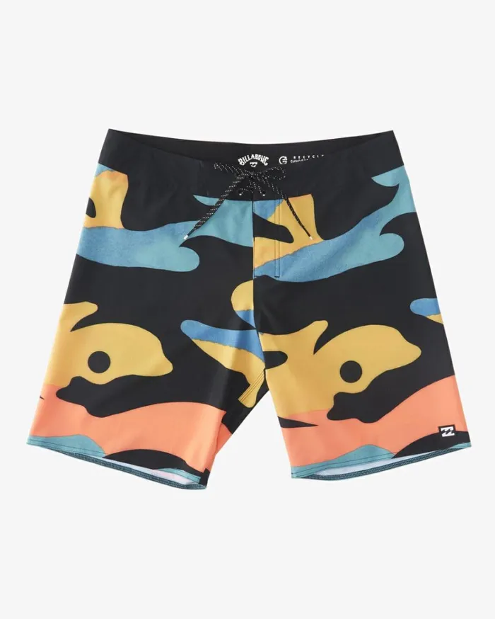 Sundays Airlite Performance 19034 Boardshorts Sunset Men Billabong Long Length