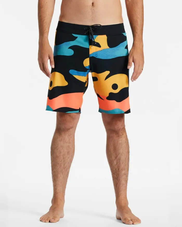 Sundays Airlite Performance 19034 Boardshorts Sunset Men Billabong Long Length