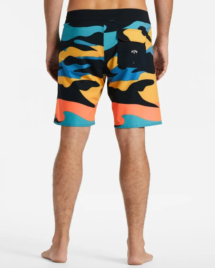 Sundays Airlite Performance 19034 Boardshorts Sunset Men Billabong Long Length