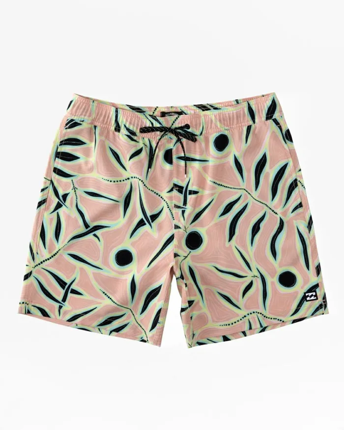 Sundays Layback 17034 Boardshorts Melon Men Billabong Side Pockets