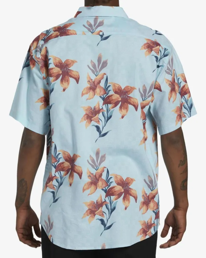 Sundays Short Sleeve Shirt Splash Men Billabong Shirts