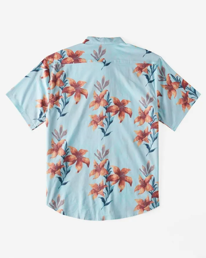 Sundays Short Sleeve Shirt Splash Men Billabong Shirts