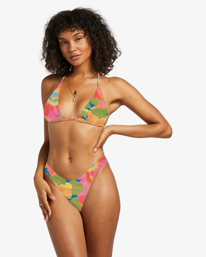 Sunny Coast Hike Skimpy Bikini Bottoms Multi Women Billabong Bikinis