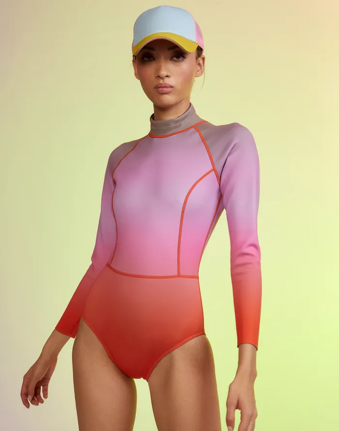 Surf and Swim Women Cynthia Rowley Sunset Surf Wetsuit