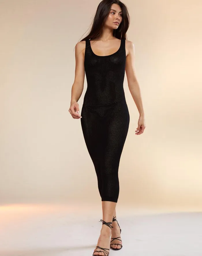 Surf and Swim Women Cynthia Rowley Zia Crochet Knit Dress