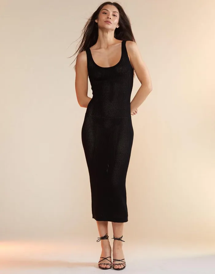 Surf and Swim Women Cynthia Rowley Zia Crochet Knit Dress