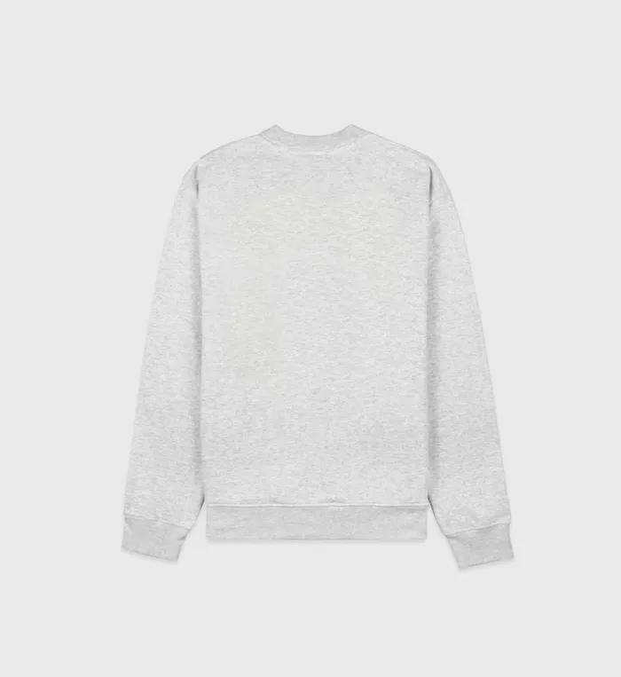 Sweatshirts Men Sporty and Rich 94 Running Club Crewneck 8211 Heather Gray