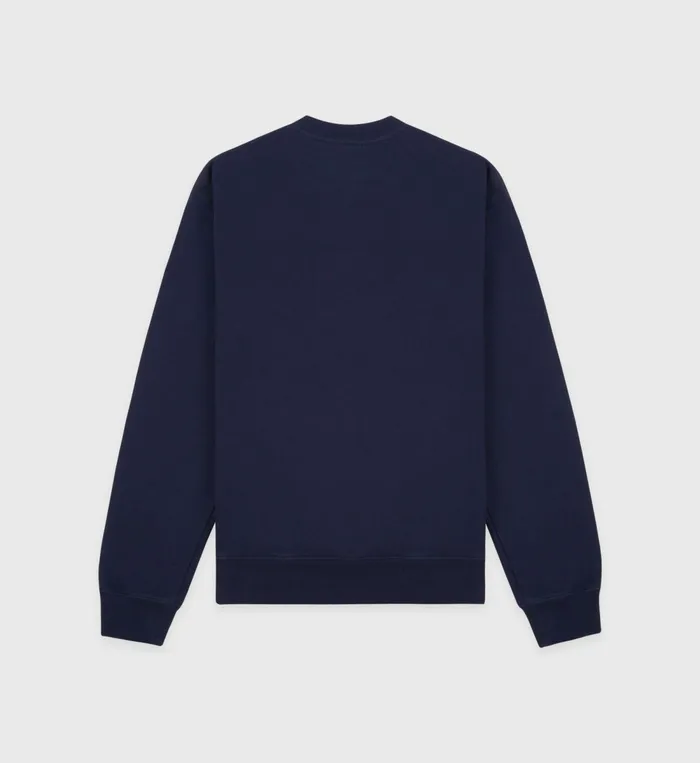 Sweatshirts Men Sporty and Rich California Crewneck 8211 NavyWhite