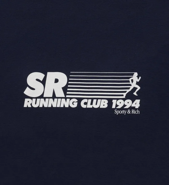 Sweatshirts Women Sporty and Rich SR Running Club Crewneck 8211 Navy