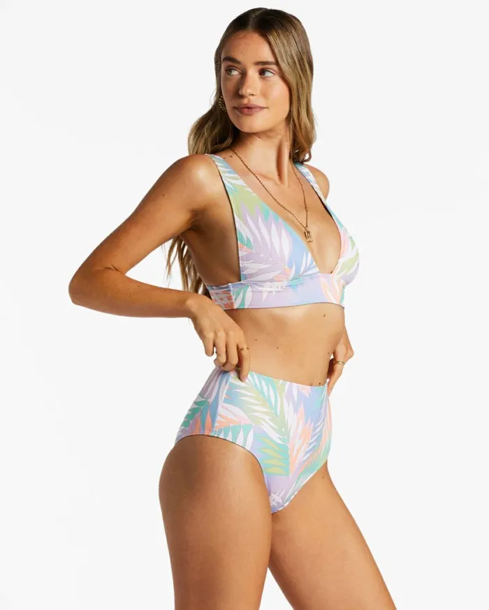 Sweet Side Of Paradise H Retro High Waist Bikini Bottoms Multi Women Billabong Bikinis