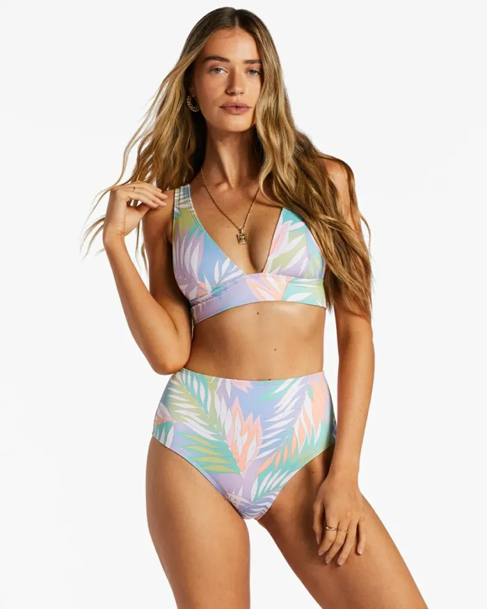 Sweet Side Of Paradise H Retro High Waist Bikini Bottoms Multi Women Billabong Bikinis