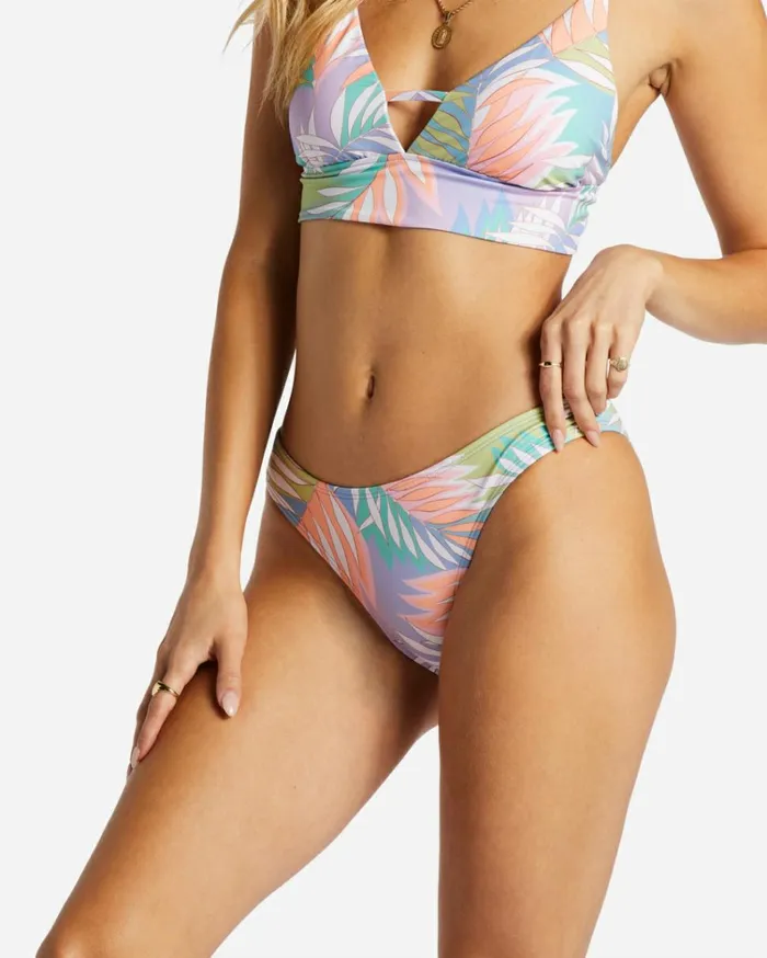 Sweet Side Of Paradise Lowrider Bikini Bottoms Multi Women Billabong Bikinis