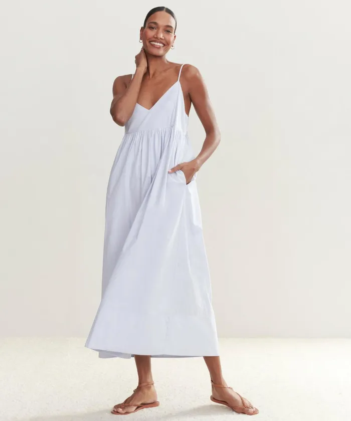 Swim and Beach Women Jenni Kayne Cove Dress French Blue