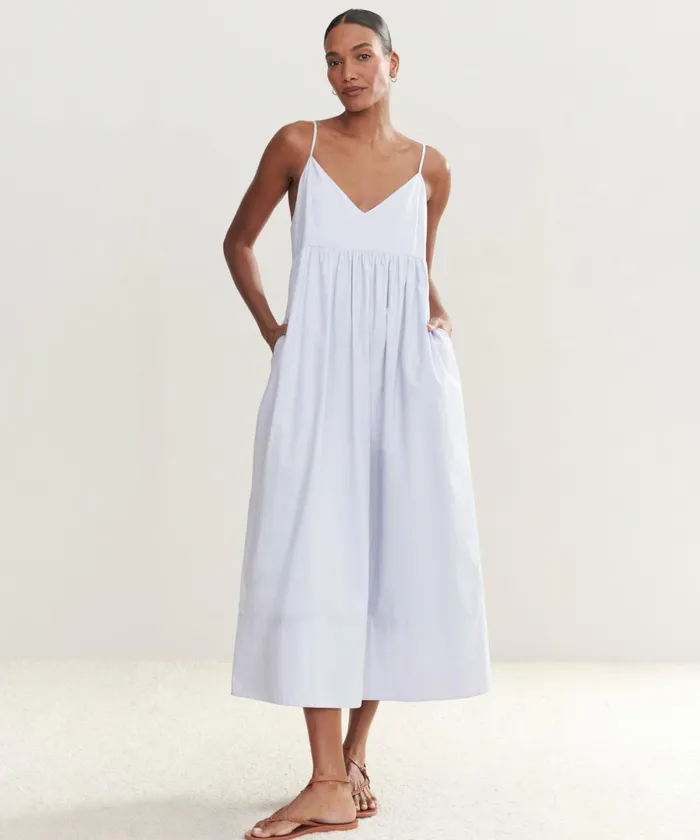Swim and Beach Women Jenni Kayne Cove Dress French Blue