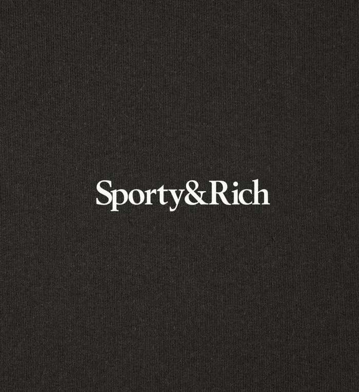 TShirts and Tops Women Sporty and Rich Health Is Wealth TShirt 8211 Faded BlackWhite
