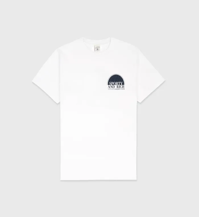TShirts and Tops Women Sporty and Rich Racquet Club TShirt 8211 WhiteNavy