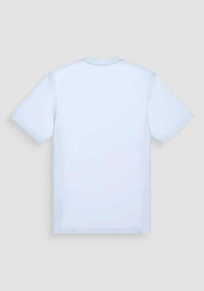 TShirts And Polo Men Antony Morato Relaxed Fit TShirt In Soft White Cotton White