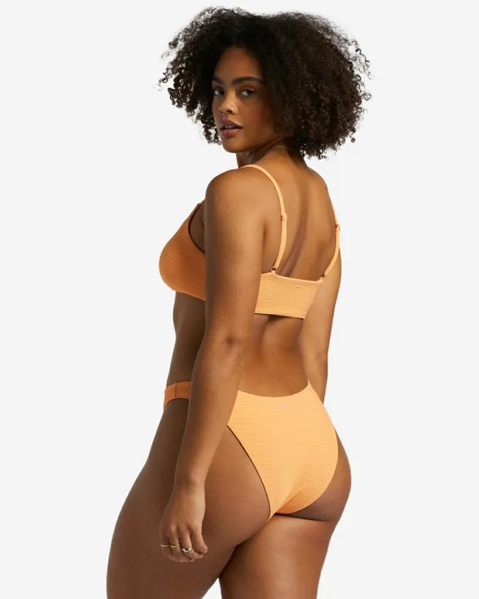 Tanlines Hike Bikini Bottoms Orange Peel Women Billabong Bikinis