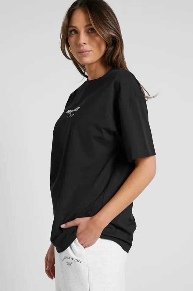 The Hunger Project X Showpo 8211 THP Tee In Black Women Showpo Activewear