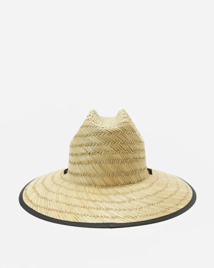 Tides Print Straw Lifeguard Hat Coastal Blue Men Billabong Hats
