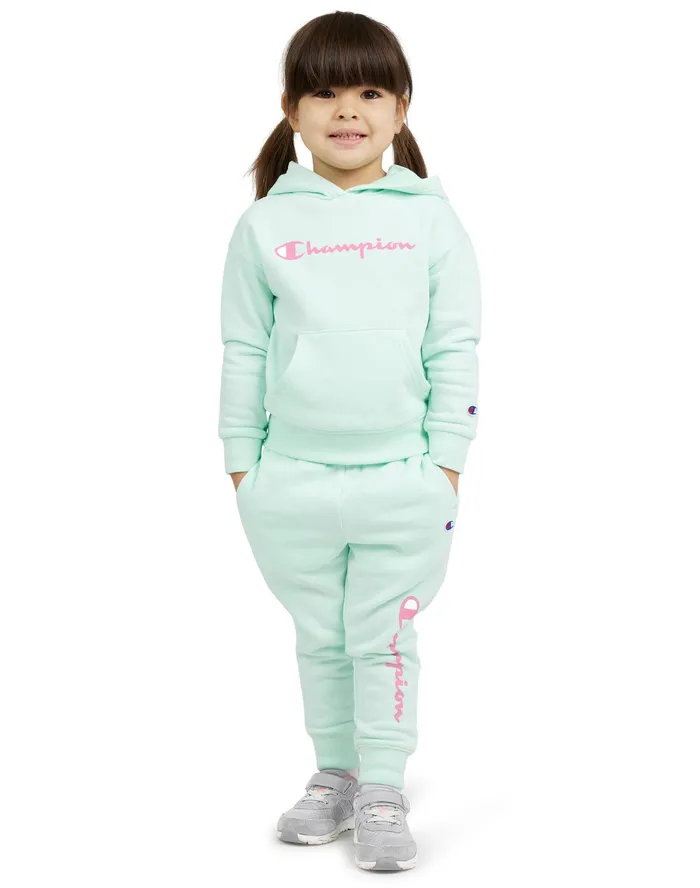 Toddler Girls039 Hoodie and Joggers Set 13034 Aqua Sky Kids Champion Pants and Leggings Toddler Girls039 Hoodie and Joggers Set 13034 Aqua Sky Kids Champion Pants and Leggings