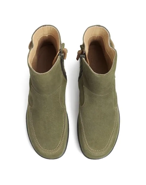 Topaz Khaki Women Hotter Ankle Boots