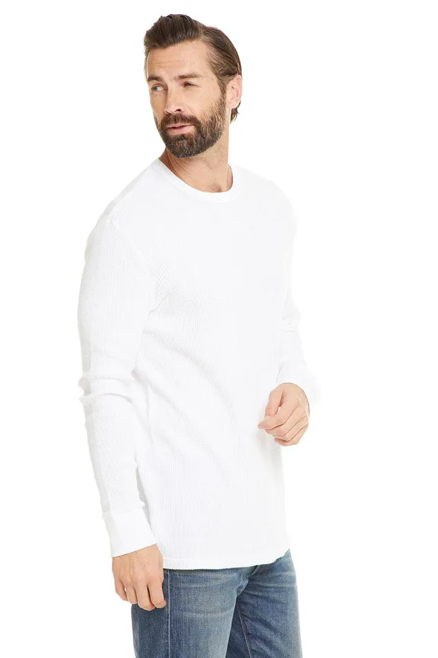 Tops Chaser Brand Mens THERMAL LS CREW W CUFF