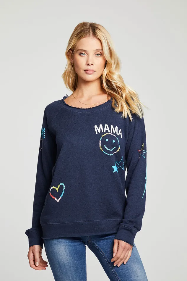 Tops Chaser Brand Womens Mom Love