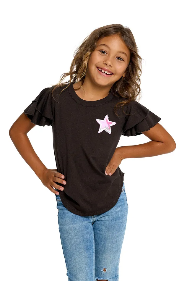 Tops Girls Angel Wings Chaser Brand Tops Girls Angel Wings Chaser Brand