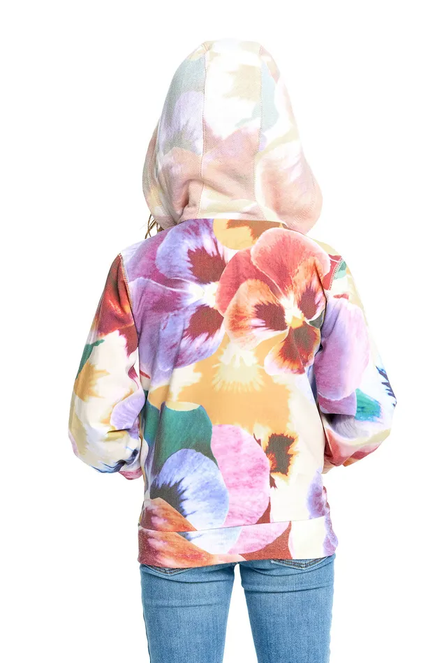 Tops Girls Heirloom Wovens Zip Up Hoodie Jacket Chaser Brand Tops Girls Heirloom Wovens Zip Up Hoodie Jacket Chaser Brand
