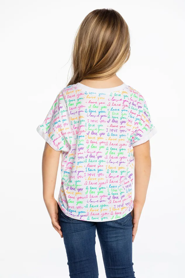 Tops Love You 8211 Chaser Brand Girls Tops Love You 8211 Chaser Brand Girls