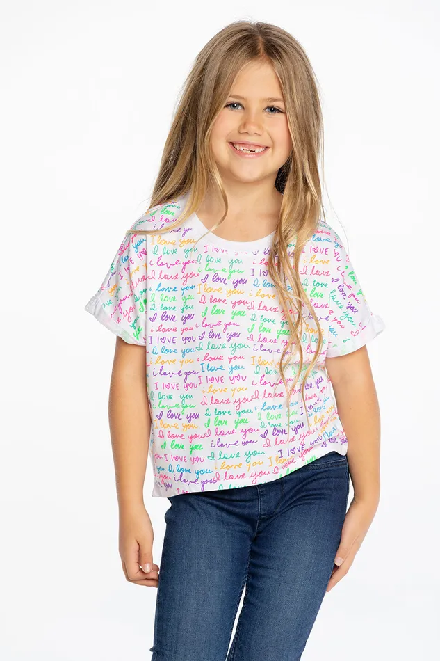 Tops Love You 8211 Chaser Brand Girls Tops Love You 8211 Chaser Brand Girls