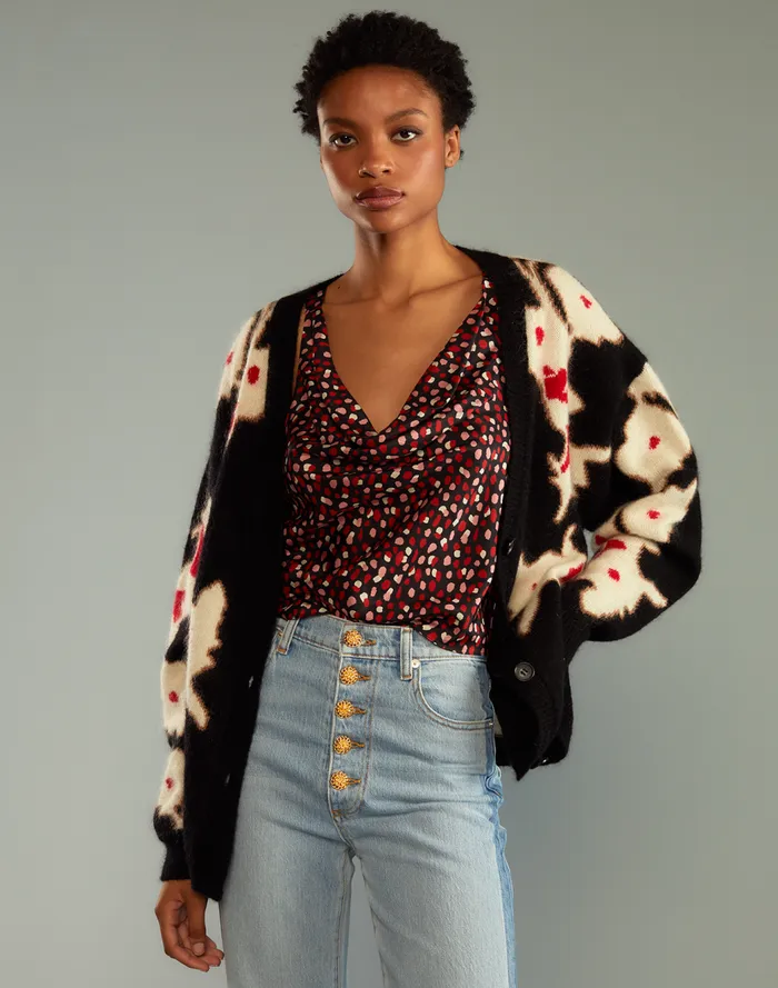 Tops Women Cynthia Rowley Lya Silk Blouse