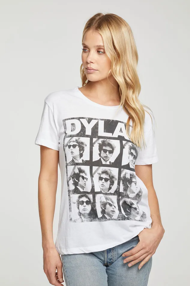 Tops Womens Chaser Brand Bob Dylan Photos