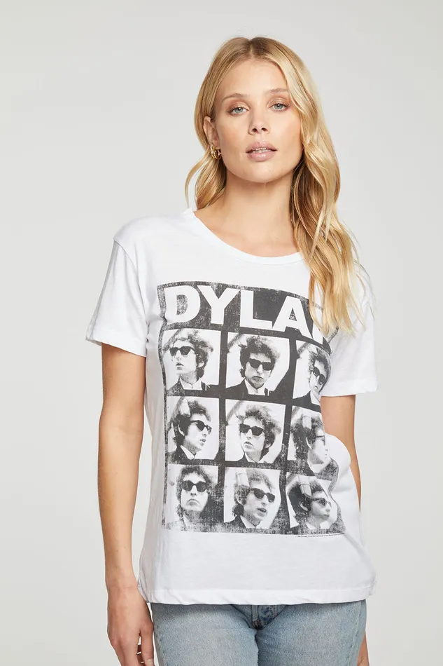 Tops Womens Chaser Brand Bob Dylan Photos