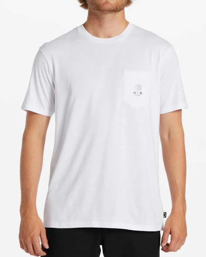 Tropics TShirt White Men Billabong TShirts
