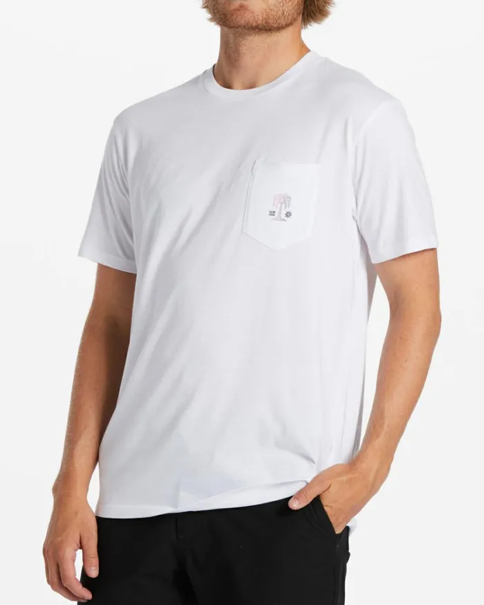 Tropics TShirt White Men Billabong TShirts