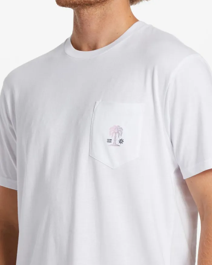 Tropics TShirt White Men Billabong TShirts