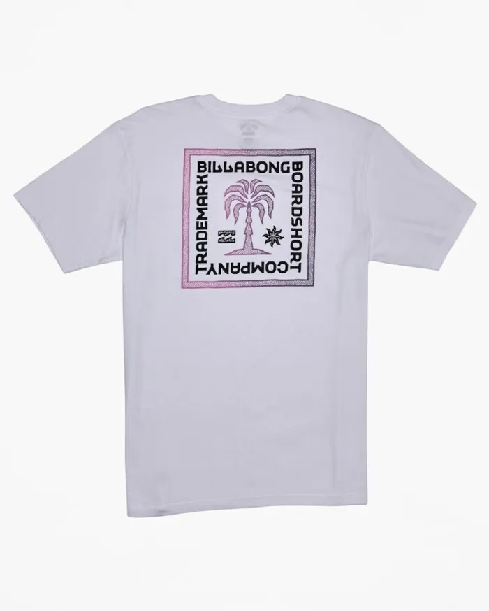 Tropics TShirt White Men Billabong TShirts